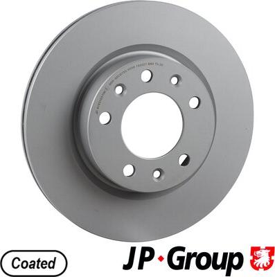 JP Group 4163103700 - Bremžu diski ps1.lv
