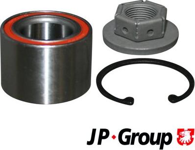JP Group 1551301710 - Riteņa rumbas gultņa komplekts ps1.lv