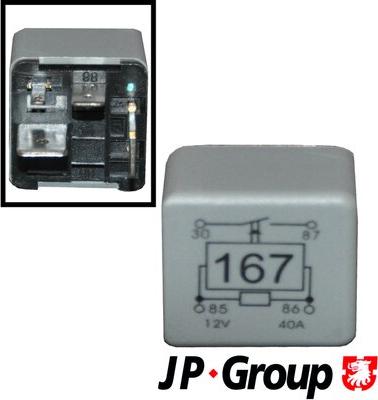 JP Group 1199206900 - Relejs, Degvielas sūknis ps1.lv