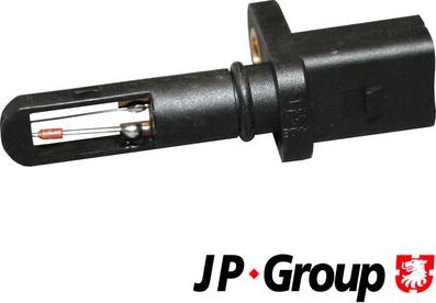 JP Group 1193101500 - Devējs, Ieplūstošā gaisa temperatūra ps1.lv