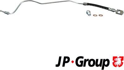 JP Group 1161702780 - Bremžu šļūtene ps1.lv