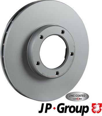 JP Group 1163112800 - Bremžu diski ps1.lv