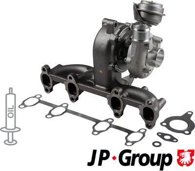 JP Group 1117407800 - Kompresors, Turbopūte ps1.lv