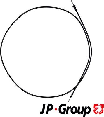 JP Group 1170701100 - Motora pārsega slēdzenes trose ps1.lv