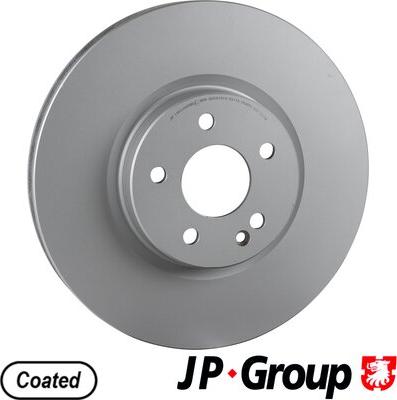 JP Group 1363109500 - Bremžu diski ps1.lv