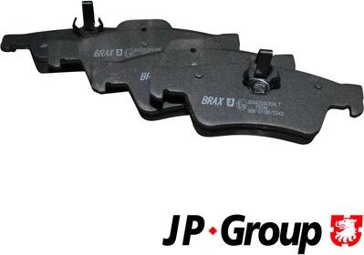 JP Group 1363701010 - Bremžu uzliku kompl., Disku bremzes ps1.lv