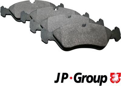 JP Group 1263600910 - Bremžu uzliku kompl., Disku bremzes ps1.lv