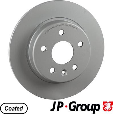 JP Group 1263204500 - Bremžu diski ps1.lv
