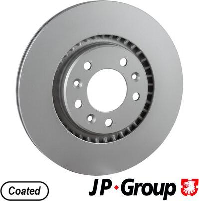 JP Group 1263204800 - Bremžu diski ps1.lv