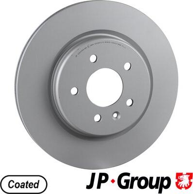 JP Group 1263204700 - Bremžu diski ps1.lv