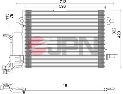 JPN 60C9074-JPN - Kondensators, Gaisa kond. sistēma ps1.lv