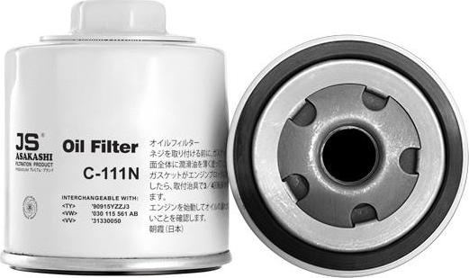 JS Asakashi C111N - Eļļas filtrs ps1.lv
