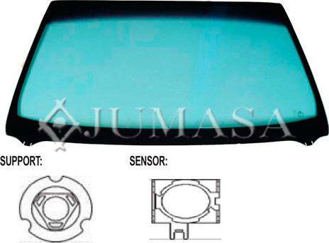 Jumasa V3300542 - Vējstikls ps1.lv