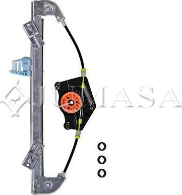 Jumasa ZR AA703 L - Stikla pacelšanas mehānisms ps1.lv