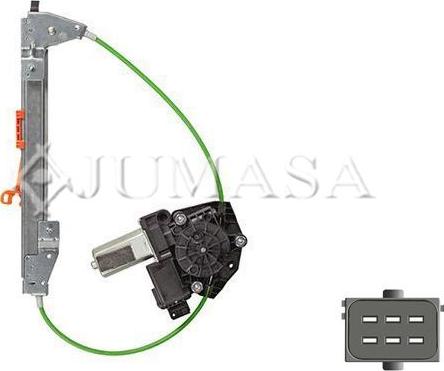 Jumasa ZR FTO134 L C - Stikla pacelšanas mehānisms ps1.lv