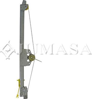 Jumasa ZR ZA713 L - Stikla pacelšanas mehānisms ps1.lv