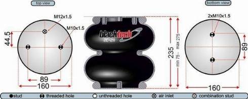 Juratek 2C21210P22 - Pneimoatsperes spilvens, Pneimopiekare ps1.lv