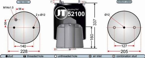 Juratek JAA52101 - Pneimoatsperes spilvens, Pneimopiekare ps1.lv