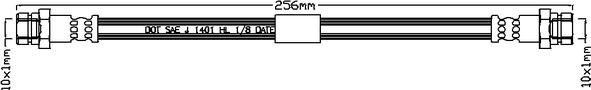 Juratek JBH1153 - Bremžu šļūtene ps1.lv