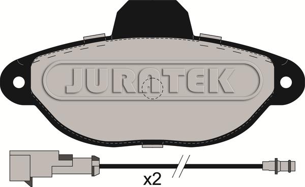 Juratek JCP925 - Bremžu uzliku kompl., Disku bremzes ps1.lv