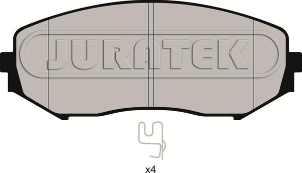 Juratek JCP4060 - Bremžu uzliku kompl., Disku bremzes ps1.lv