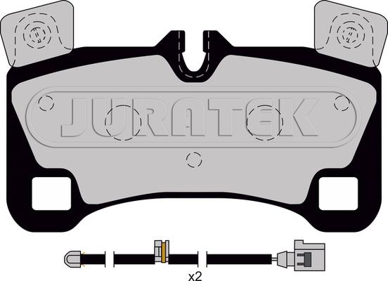 DJ Parts BP2490 - Bremžu uzliku kompl., Disku bremzes ps1.lv