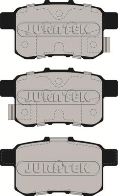 Juratek JCP079 - Bremžu uzliku kompl., Disku bremzes ps1.lv