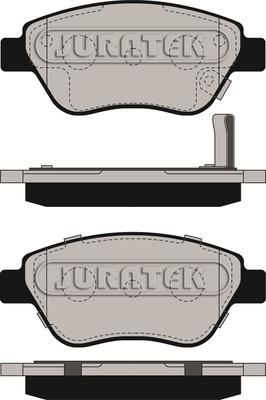 Juratek JCP194 - Bremžu uzliku kompl., Disku bremzes ps1.lv