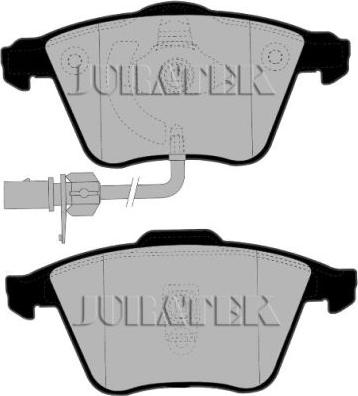 Japanparts PA0921MK - Bremžu uzliku kompl., Disku bremzes ps1.lv