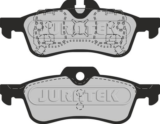 Juratek JCP1676 - Bremžu uzliku kompl., Disku bremzes ps1.lv