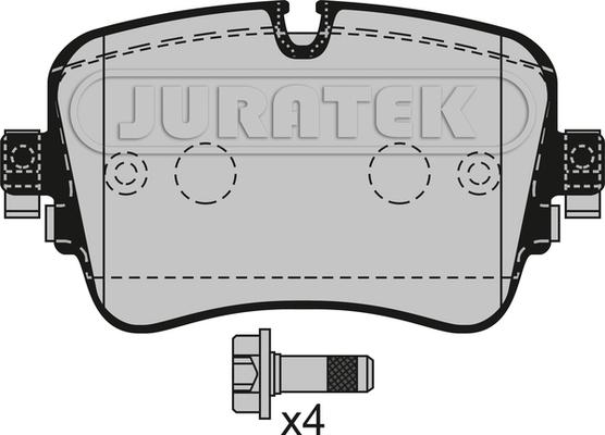 Juratek JCP8537 - Bremžu uzliku kompl., Disku bremzes ps1.lv