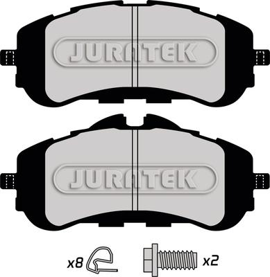 Juratek JCP8097 - Bremžu uzliku kompl., Disku bremzes ps1.lv