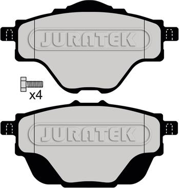 Juratek JCP8065 - Bremžu uzliku kompl., Disku bremzes ps1.lv