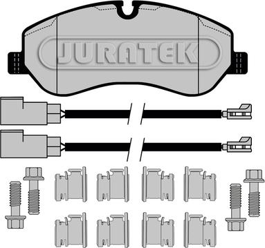 Juratek JCP8039 - Bremžu uzliku kompl., Disku bremzes ps1.lv