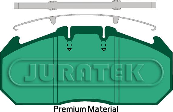 Juratek JCP2404 - Bremžu uzliku kompl., Disku bremzes ps1.lv