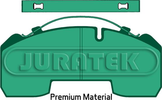 Juratek JCP2001 - Bremžu uzliku kompl., Disku bremzes ps1.lv