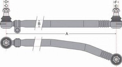 Juratek JSS1505 - Stūres šķērsstiepnis ps1.lv