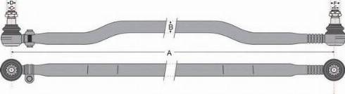 Juratek JSS1195 - Stūres šķērsstiepnis ps1.lv
