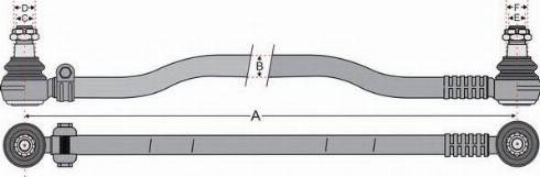 Juratek JSS1302 - Stūres šķērsstiepnis ps1.lv