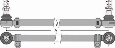 Juratek JSS1728A - Stūres šķērsstiepnis ps1.lv