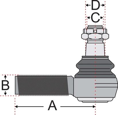 Juratek JSS2405A - Stūres šķērsstiepņa uzgalis ps1.lv