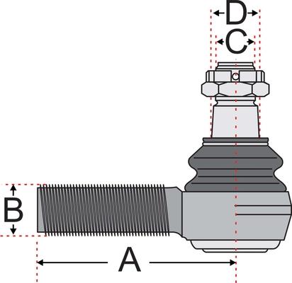 Juratek JSS2118A - Stūres šķērsstiepņa uzgalis ps1.lv