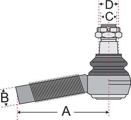 Juratek JSS2135A - Stūres šķērsstiepņa uzgalis ps1.lv