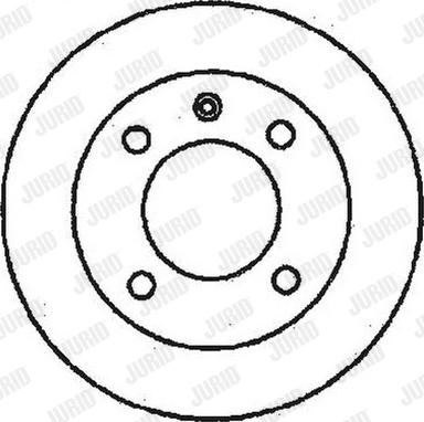 Jurid 561496J-1 - Bremžu diski ps1.lv