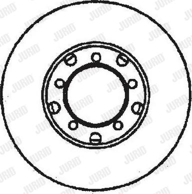 Jurid 561574J - Bremžu diski ps1.lv