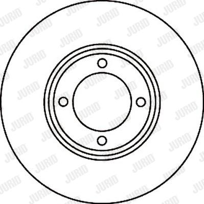 Jurid 561030J - Bremžu diski ps1.lv
