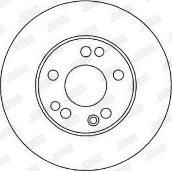 Jurid 561874J - Bremžu diski ps1.lv
