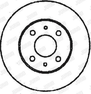 Jurid 561340JC - Bremžu diski ps1.lv