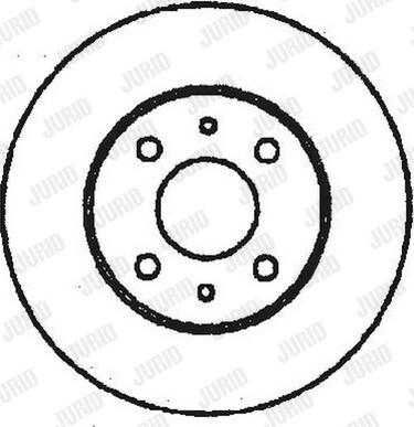 Jurid 561329JC-1 - Bremžu diski ps1.lv