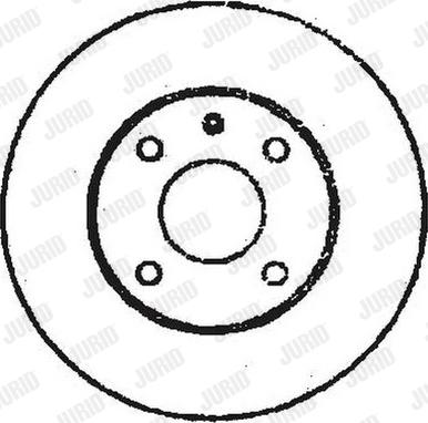 Jurid 561275J-1 - Bremžu diski ps1.lv